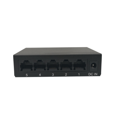 Hochgeschwindigkeits-100M 4K 5 Unmanaged Portschalter Mini Integrated Design